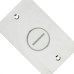 Placa Piso Inox 4X2 Rosca Pi42Ro