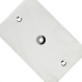 Placa Piso Inox 4X2 Com Furo Pi42F