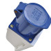 Tomada Externa Jng 2 Polos +Terra 32A 220V Azul 52862