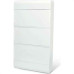 Centrinho Steck Ouro Embutir 36 Din Porta Branco Sce36Po