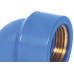 Cotovelo Azul Krona Liso Rosca 32Mm X 3/4'' 500 - Kit C/10 