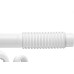 Tubo Ligacao Blukit Flexivel Ajustavel Branco 290403-412