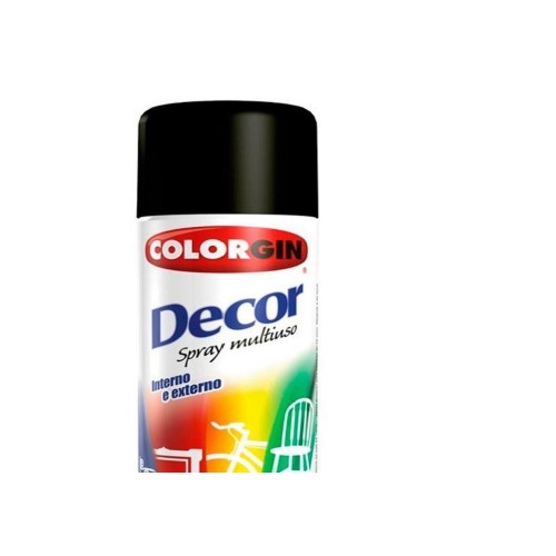 Tinta Spray Colorgin Decor Branco Brilhante 360Ml 8641