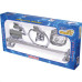 Acessorio Wc Daivak Abs+Metal Cromado 5 Pecas Com Ventosa 504