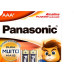 Pilha Panasonic Alcalina Palito Aaa Cartela 2 Pecas Lr03Xab/2B192