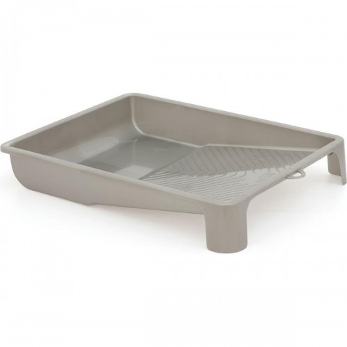 Bandeja De Plastico Roma 23Cm Cinza 4 2123