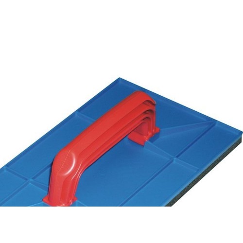 Desempenadeira Pvc Zumplast 12X22 Com Borracha Azul 2275