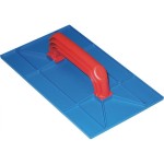 Desempenadeira Pvc Zumplast 22X35 Corrugada Azul 2409