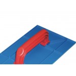 Desempenadeira Pvc Zumplast 22X35 Corrugada Azul 2409