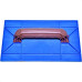 Desempenadeira Pvc Zumplast 15X26 Lisa Azul 2367A