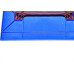 Desempenadeira Pvc Zumplast 15X26 Lisa Azul 2367A