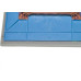 Desempenadeira Pvc Zumplast 12X22 Com Espuma Azul 2274