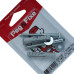Cartela Bucha Fixacao 08+Parafuso Sextavado 3/16 X 60 Peg&Fixe Kit 6 Pecas Apsb/13