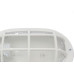 Luminaria Tartaruga Pvc Ilumi Oval Branca 16110