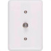 Conjunto Ilumi 4X2 Branco Com Placa(1Tomada Coaxial) 2553