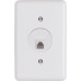 Conjunto Ilumi 4X2 Branco Com Placa(1Tomada Rj45) 2554