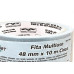 Fita Silver Tape Brasfort Multiuso 48 X 10M Cinza 7548