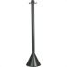 Pedestal Pvc 90Cm Plastcor Preto  - Kit C/4 