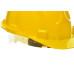 Capacete Com Carneira Plastcor Plastico Amarelo 