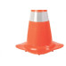 Cone Flexivel Plastcor Nbr Laranja 75Cm 