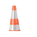 Cone Flexivel Plastcor Nbr Laranja 75Cm 