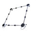 Suporte Fogao/Geladeira Girafacil Quality Cromado 10440