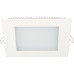 Luminaria Led Plafon Taschibra Embutir Quadrado 06W 3000K 12Cm 