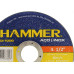 Disco De Corte Para Inox Hammer 4.1/2''X1.0Mm Gydi1000