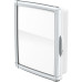 Armario Plastico Valeplast Externo 33X36 Branco /Cromado 68.032