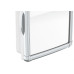 Armario Plastico Valeplast Externo 33X36 Branco /Cromado 68.032