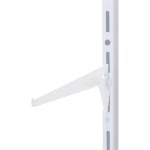 Suporte Prateleira Multivisao Aco Simples Branco 20Cm Trilho Ss-20