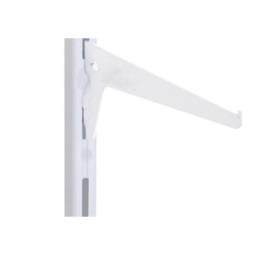 Suporte Prateleira Multivisao Aco Simples Branco 20Cm Trilho Ss-20