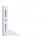 Suporte Prateleira Multivisao Aco Simples Branco 20Cm Trilho Ss-20