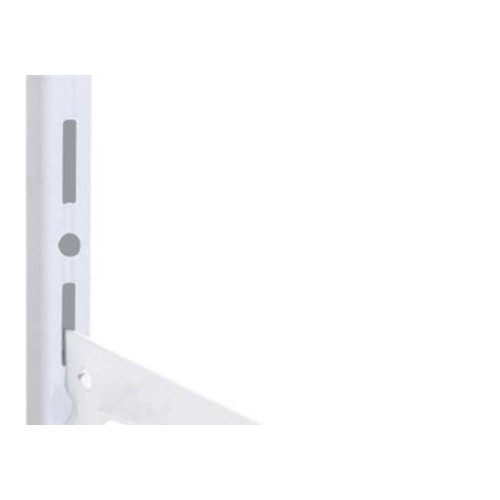 Suporte Prateleira Multivisao Aco Simples Branco 20Cm Trilho Ss-20