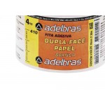 Fita Dupla Face Adelbras De Papel Branca 18 X 30M  813000003 - Kit C/4