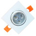 Spot Led Ecolume Quadrado 03W 3000K Bivolt 27250