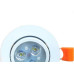 Spot Led Ecolume Redondo 03W 6000K Bivolt 21006