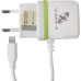 Carregador Turbo 1 Usb Com Pino Adaptador Iphone Com Cabo Bivolt Xc-Iph6-Usb