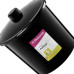 Lixeira Primafer Plastico 6 Litros Preta Com Tampa Pr1014-8