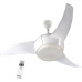 Ventilador Teto Ventisol Vortice Led Branco Com Controle 127V 20W 3849