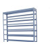 Estante Para 54 Gavetas 5 Nocram 1004X246X1500Mm Ne54/5 Nocram