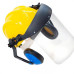 Capacete Com Abafador+Viseira Plastcor Amarelo 