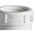 Bucha Branca Krona Reducao Rosca Rosca 2X 1 217 - Kit C/8 