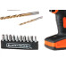 Furadeira/Parafusadeira Black & Decker 3/8''12V Bateria Com 13 Acessorios Ld12S-Br