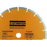 Disco Diamantado Starfer Eco Segmentado 230Mm Seco/Agua 