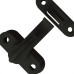 Fechadura Trinco Para Porta Sanfonada Perlex Preto Com Kit 8917Pr - Kit C/30 