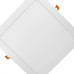 Luminaria Led Plafon Jng Embutir Quadrado 12W 3000K 17Cm 54109