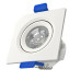 Spot Led Jng Quadrado Branco 03W 6500K Embutir 55308