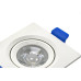 Spot Led Jng Quadrado Branco 05W 6500K Embutir 55310