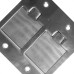 Placa Piso Aluminio 4X2 Unha 1 Telebras Pa42Tb